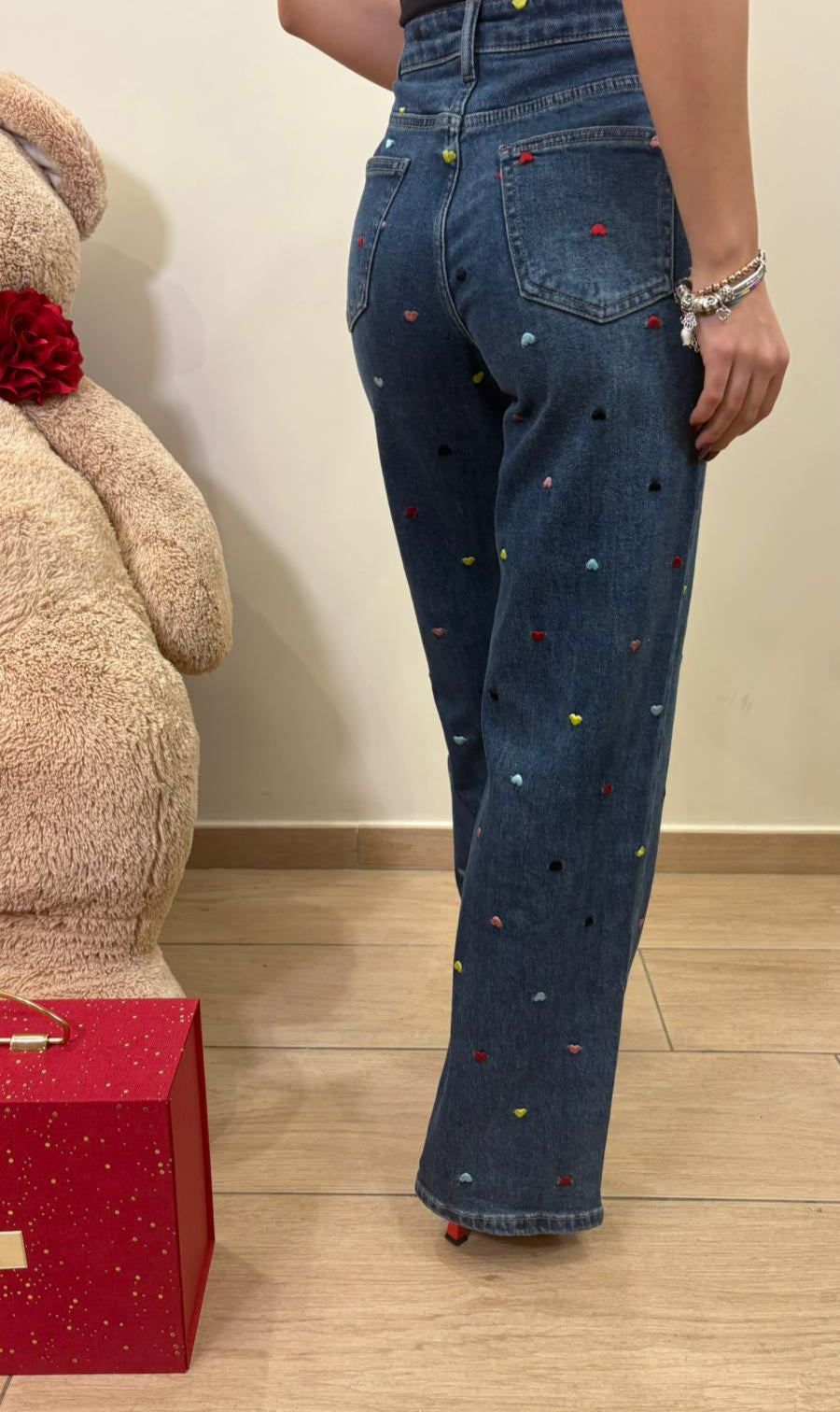 Jeans Cuoricini