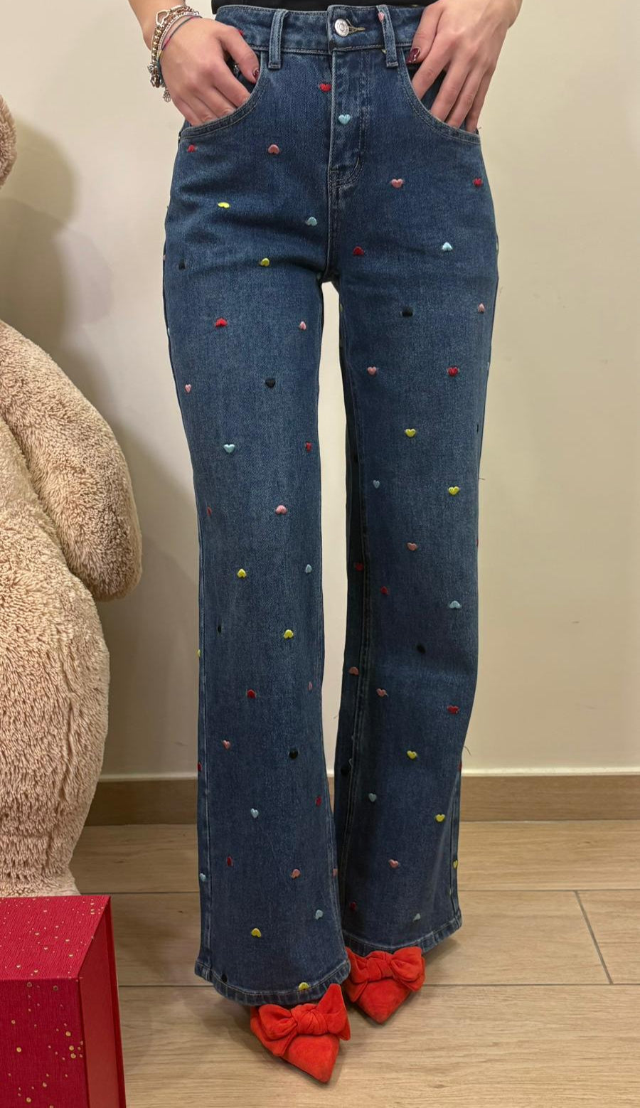 Jeans Cuoricini