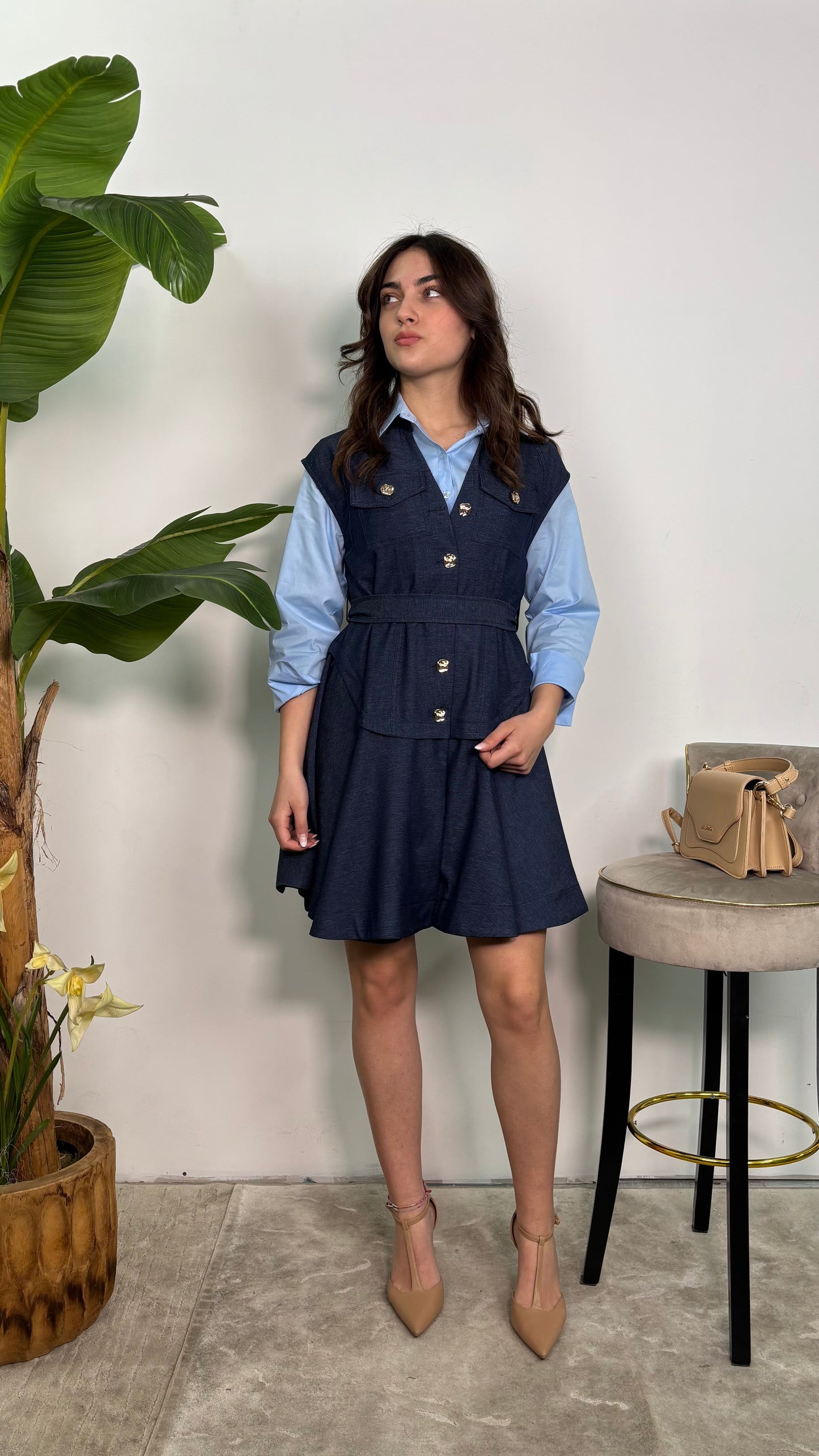 Vestito in Denim Elia