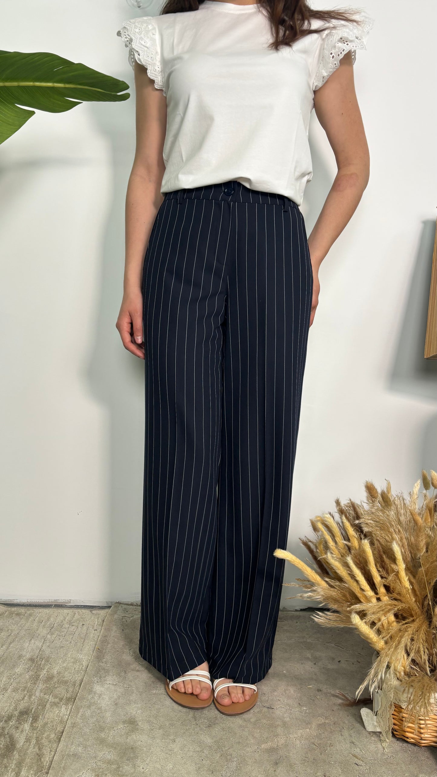 Pantalone gessato