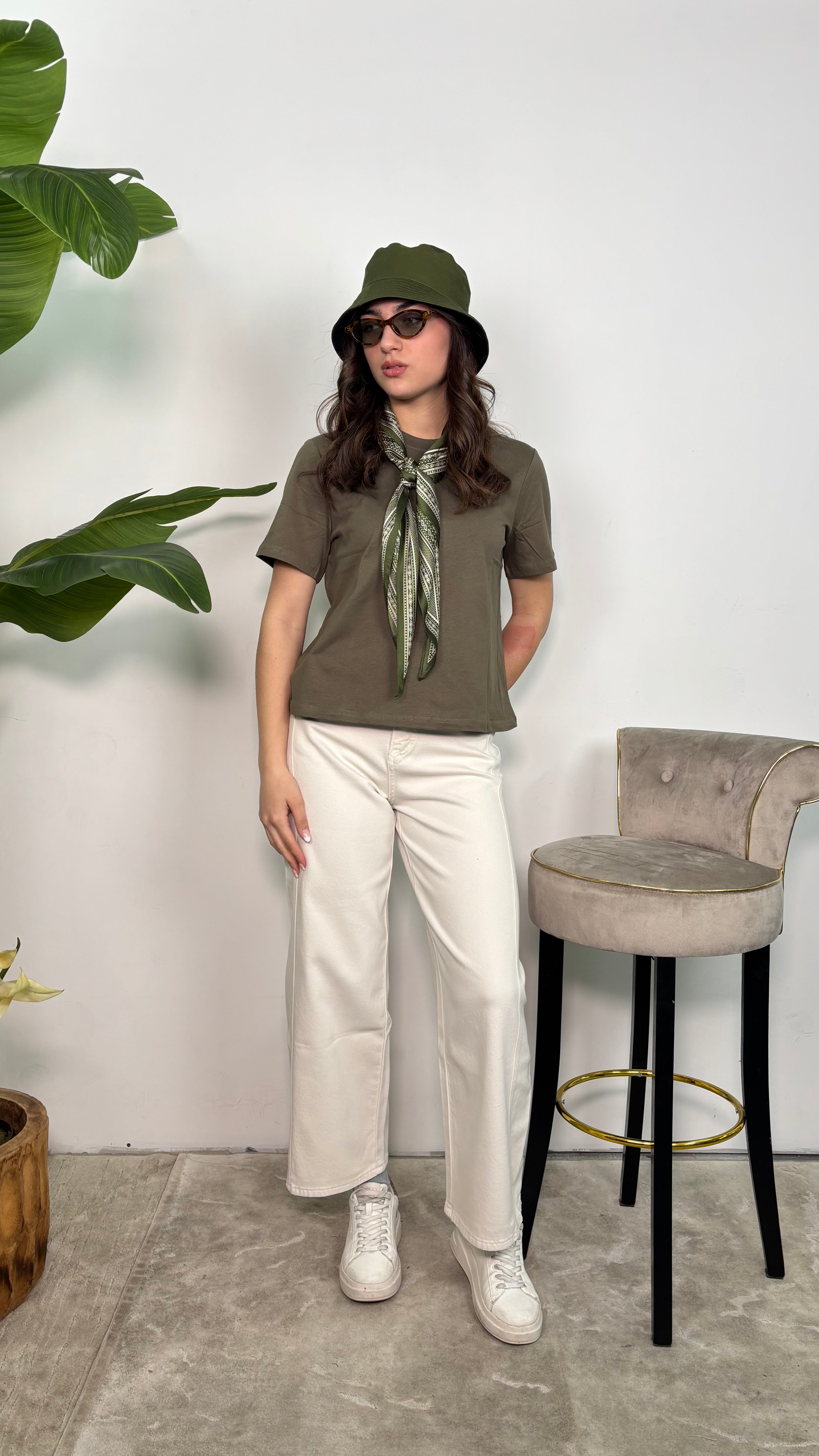 T-shirt basic in cotone