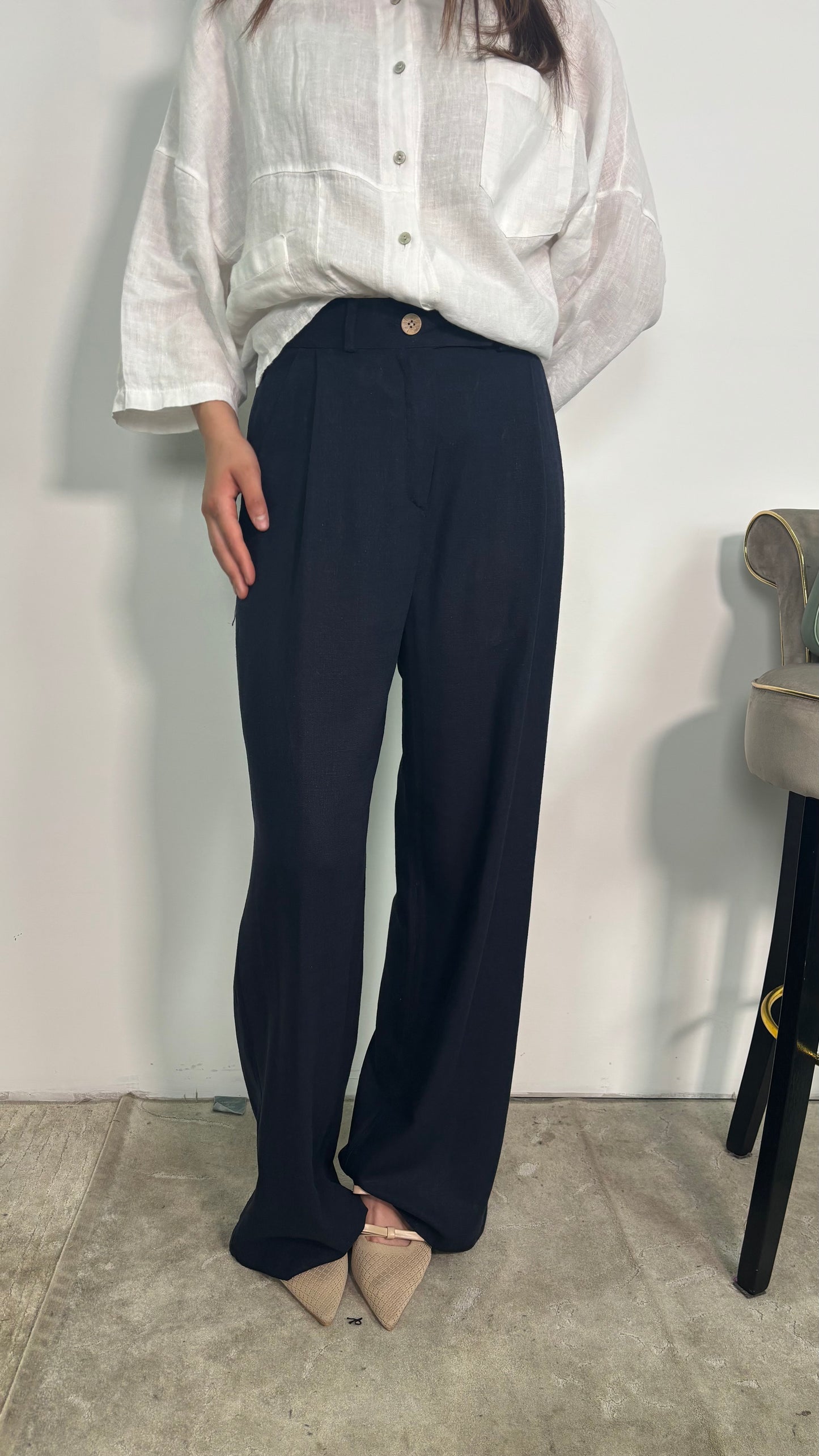 Pantalone in lino