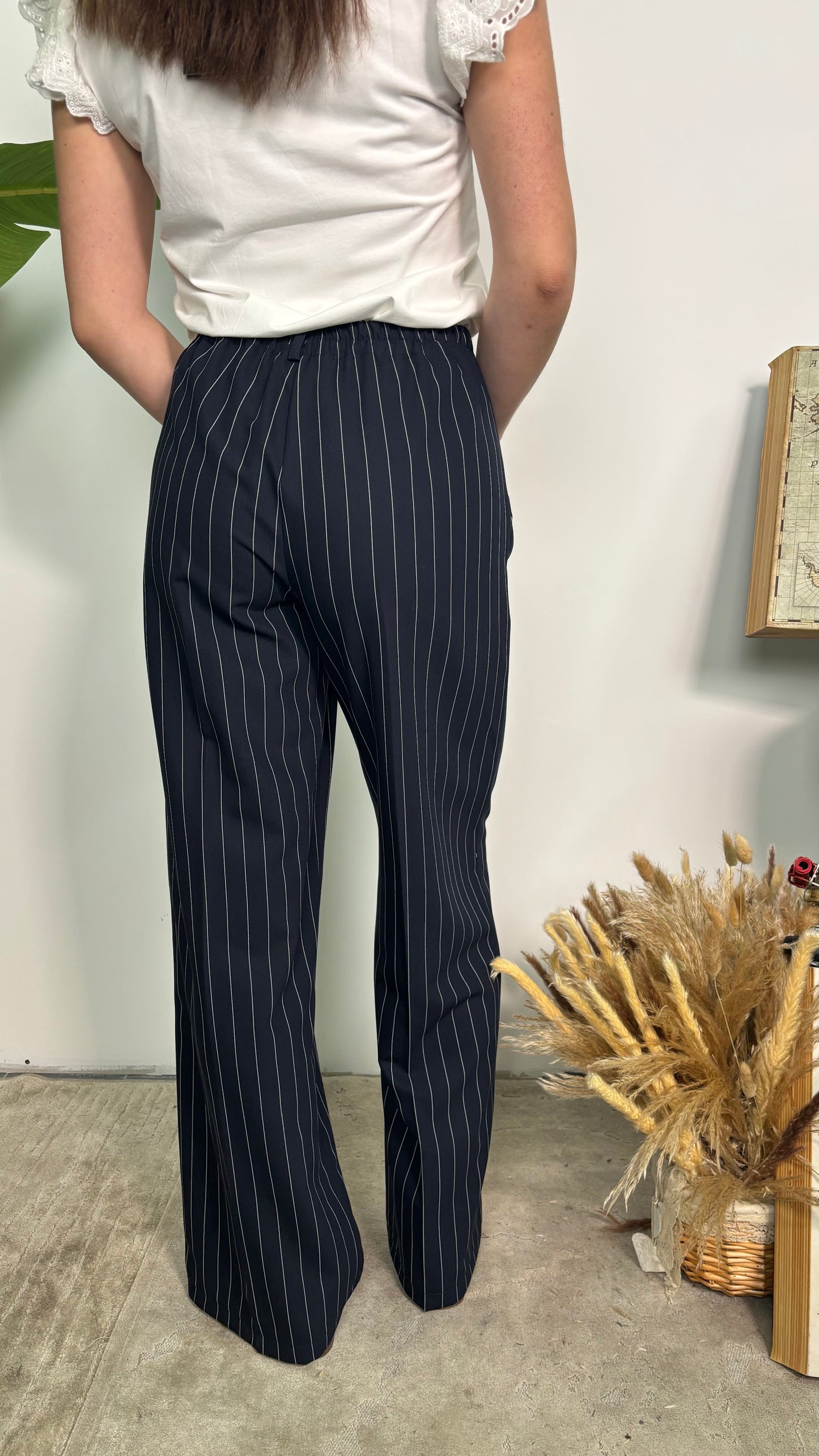 Pantalone gessato