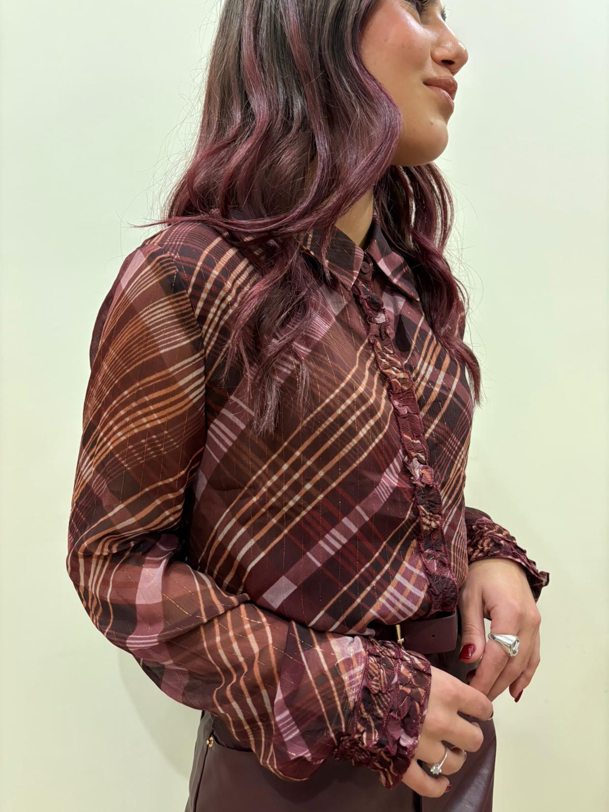 Camicia a quadretti