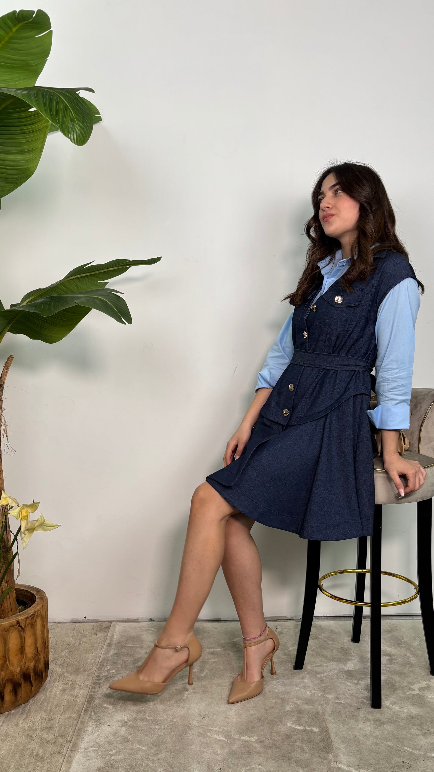 Vestito in Denim Elia