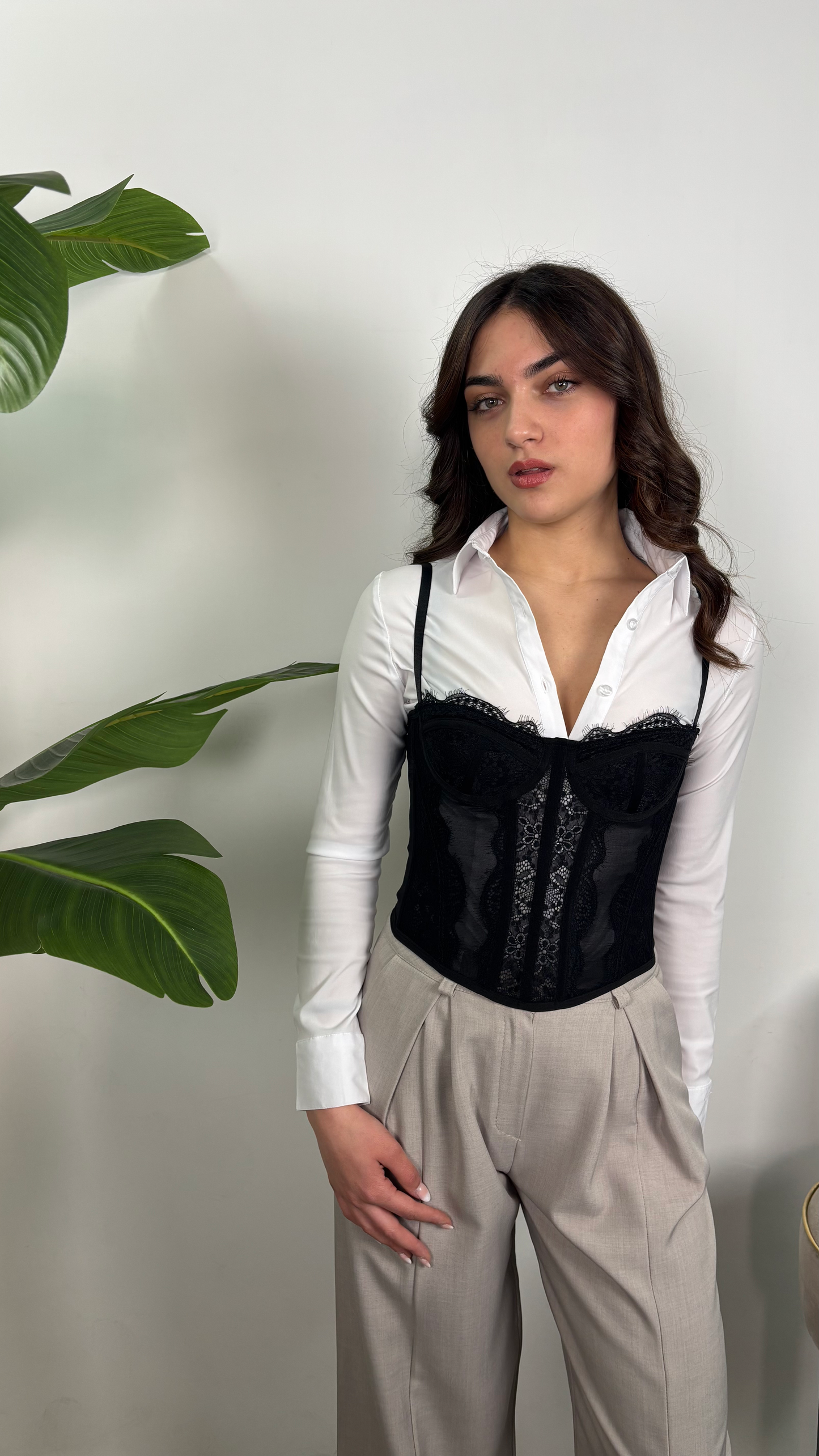 Corsetto in pizzo
