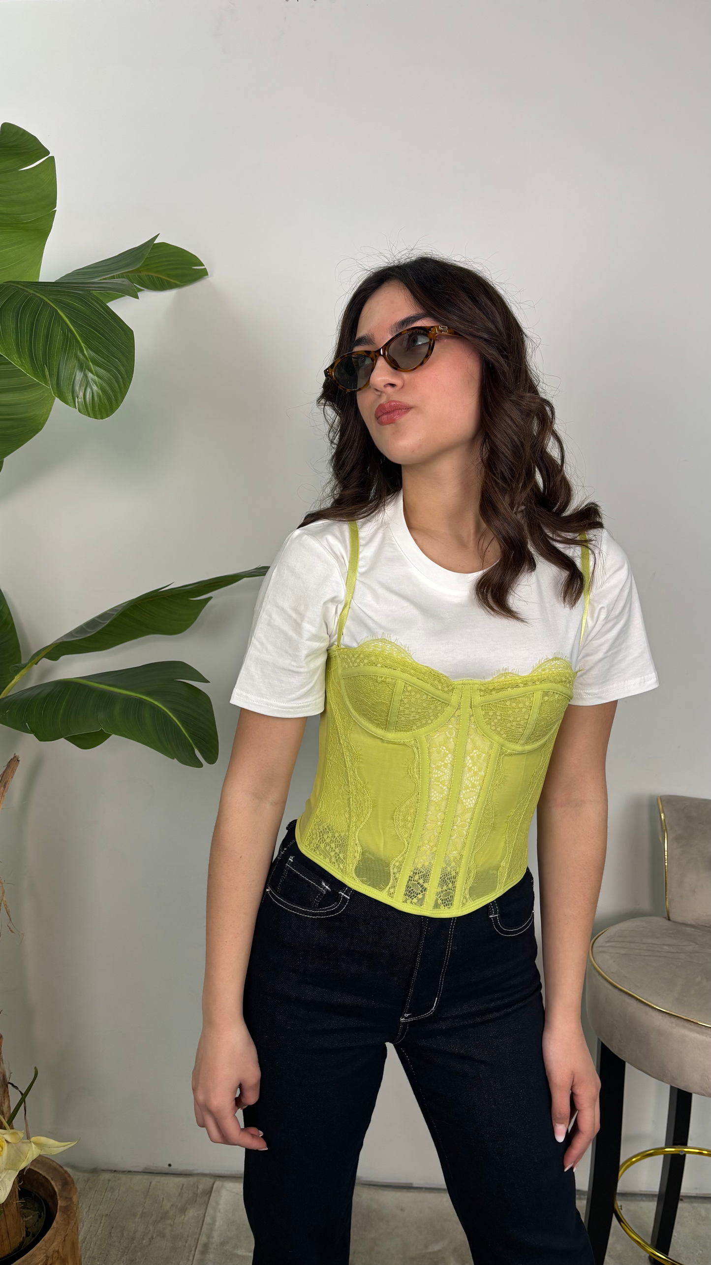 Corsetto in pizzo