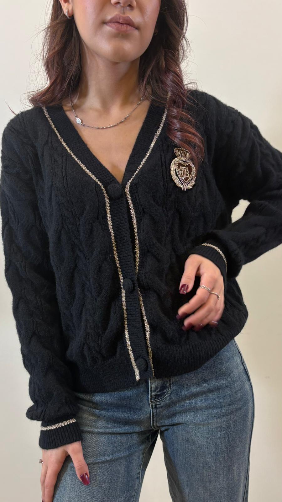 Cardigan modello college
