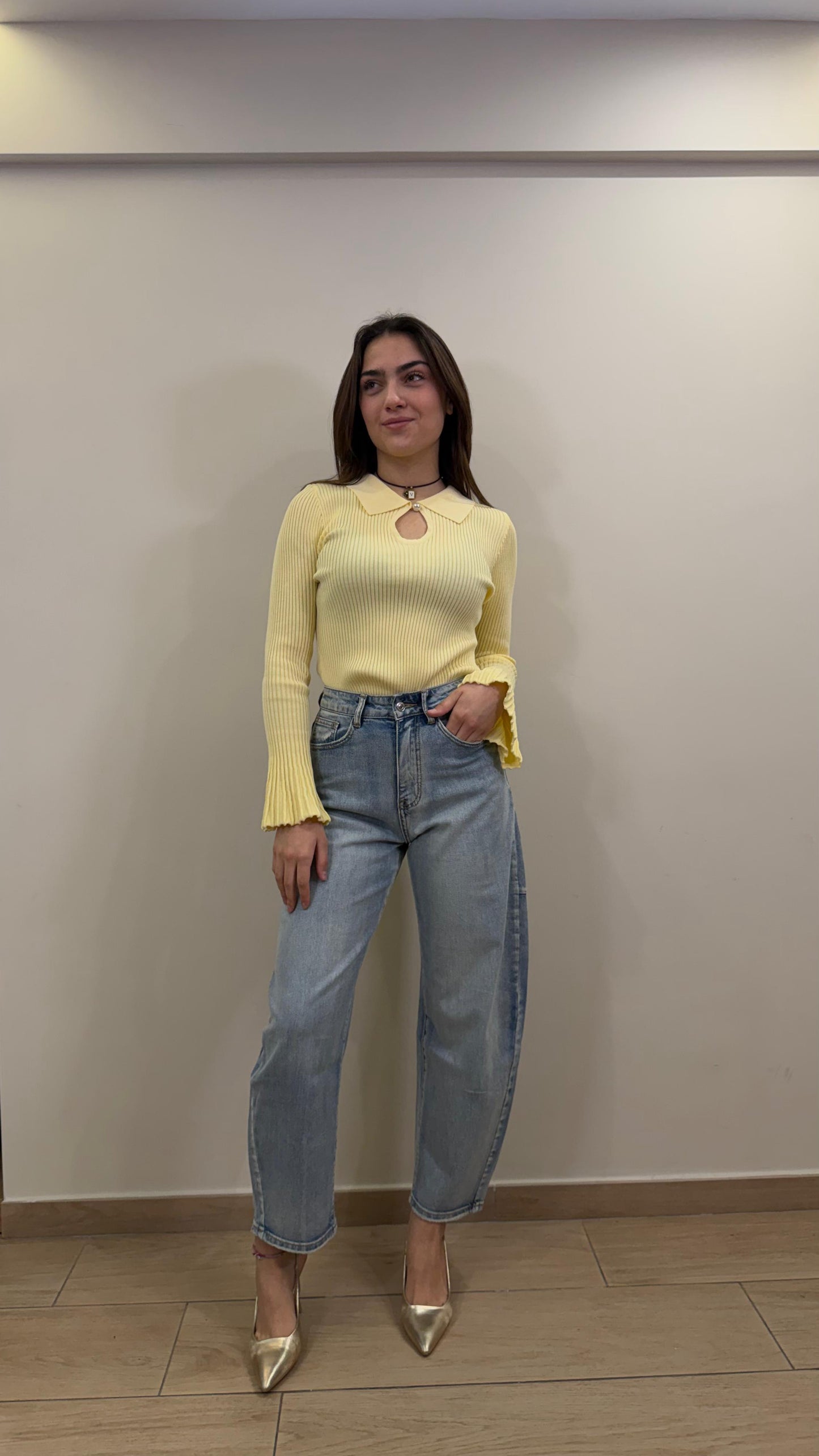 Jeans Balloon Sabbiato