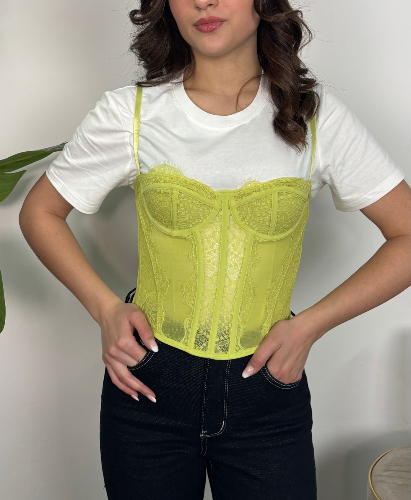 Corsetto in pizzo