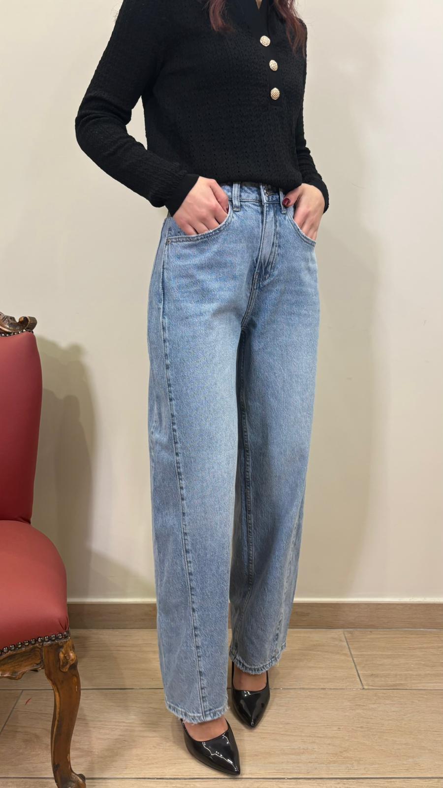 Jeans Balloon - Lavaggio chiaro