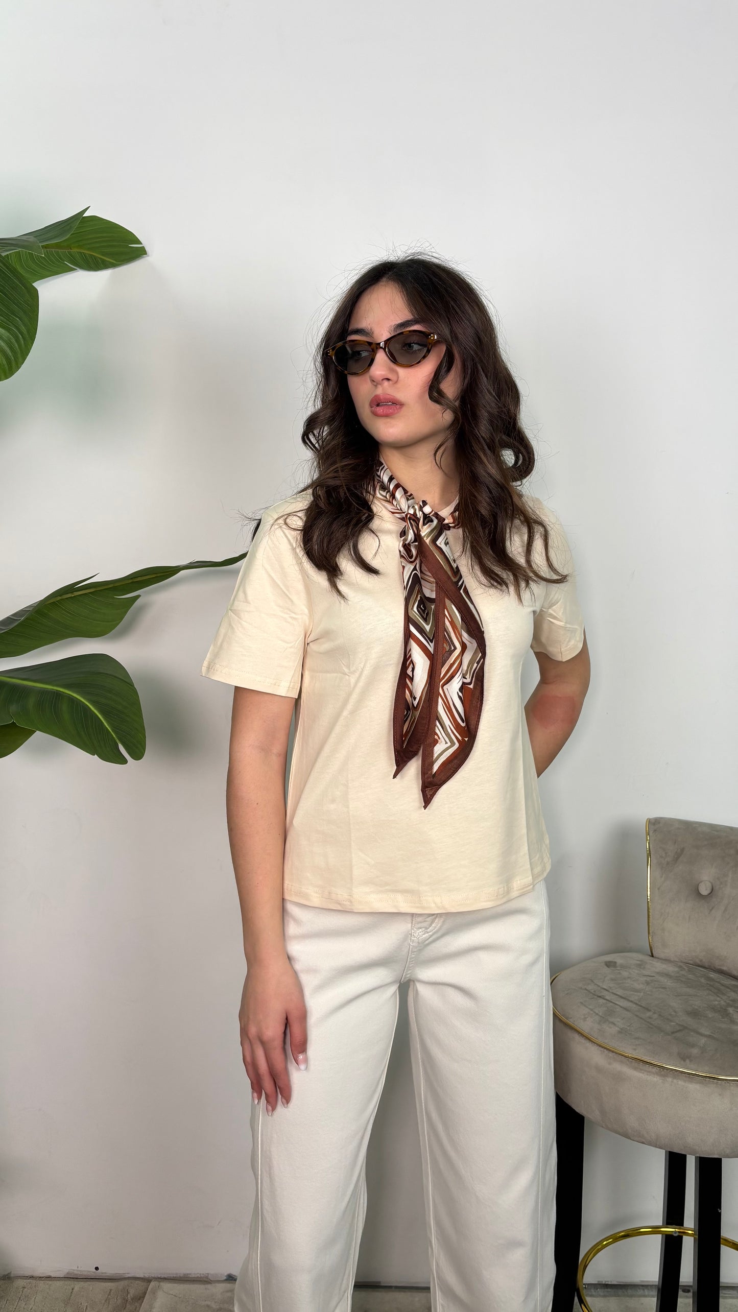 T-shirt basic in cotone