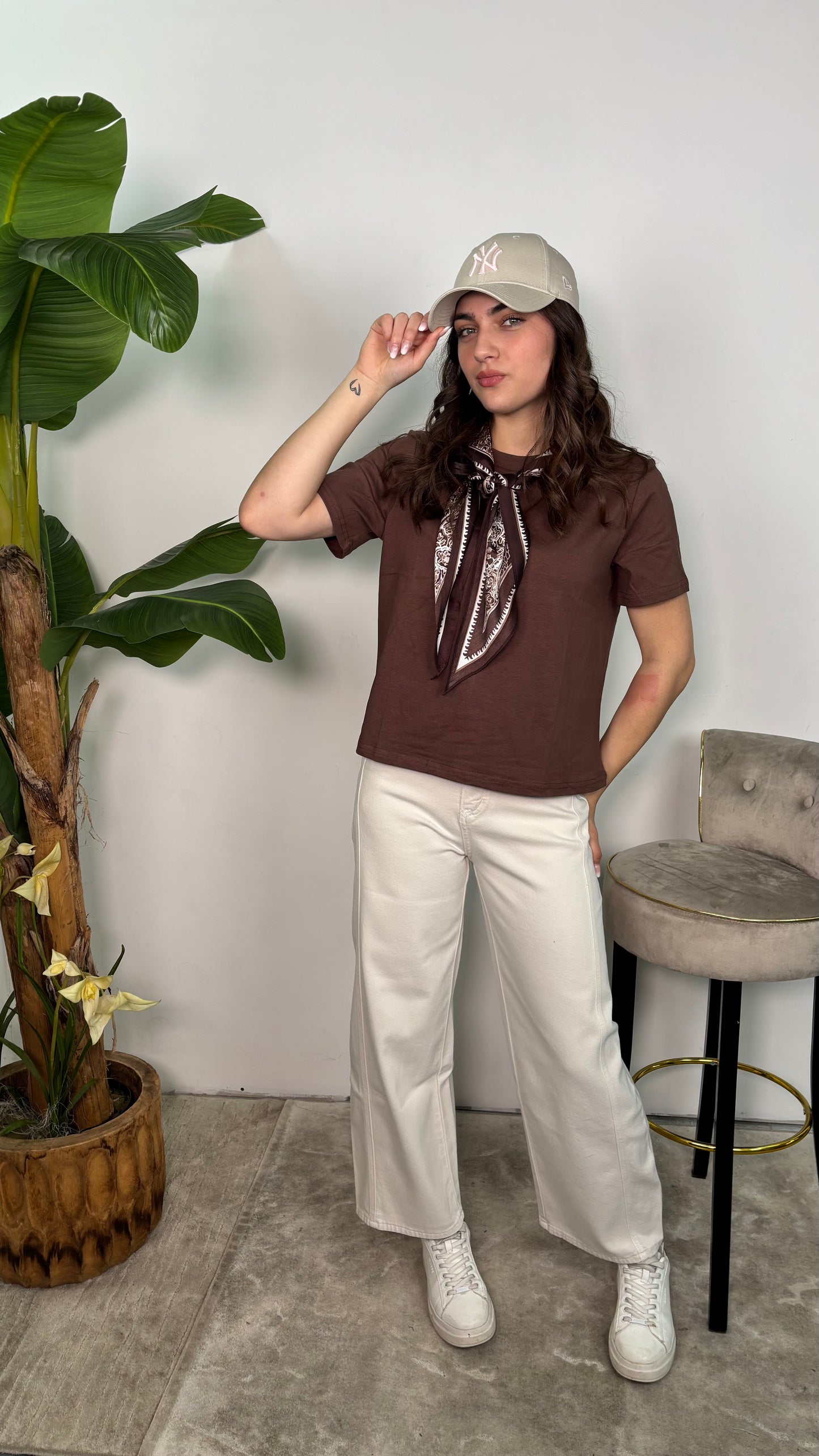 T-shirt basic in cotone