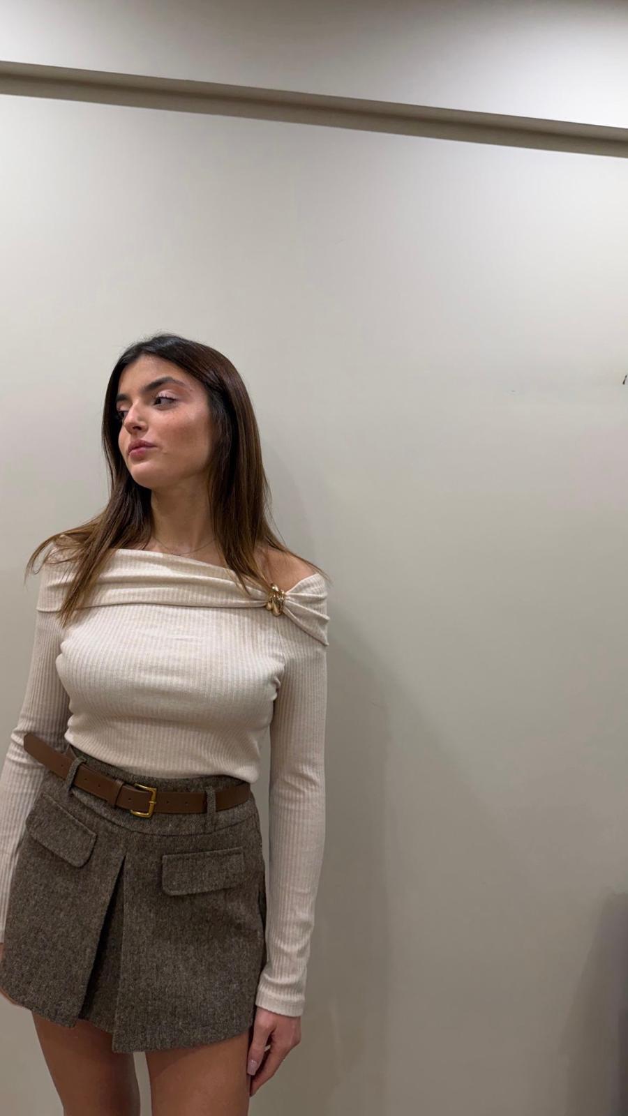 Maglia con Anello dorato
