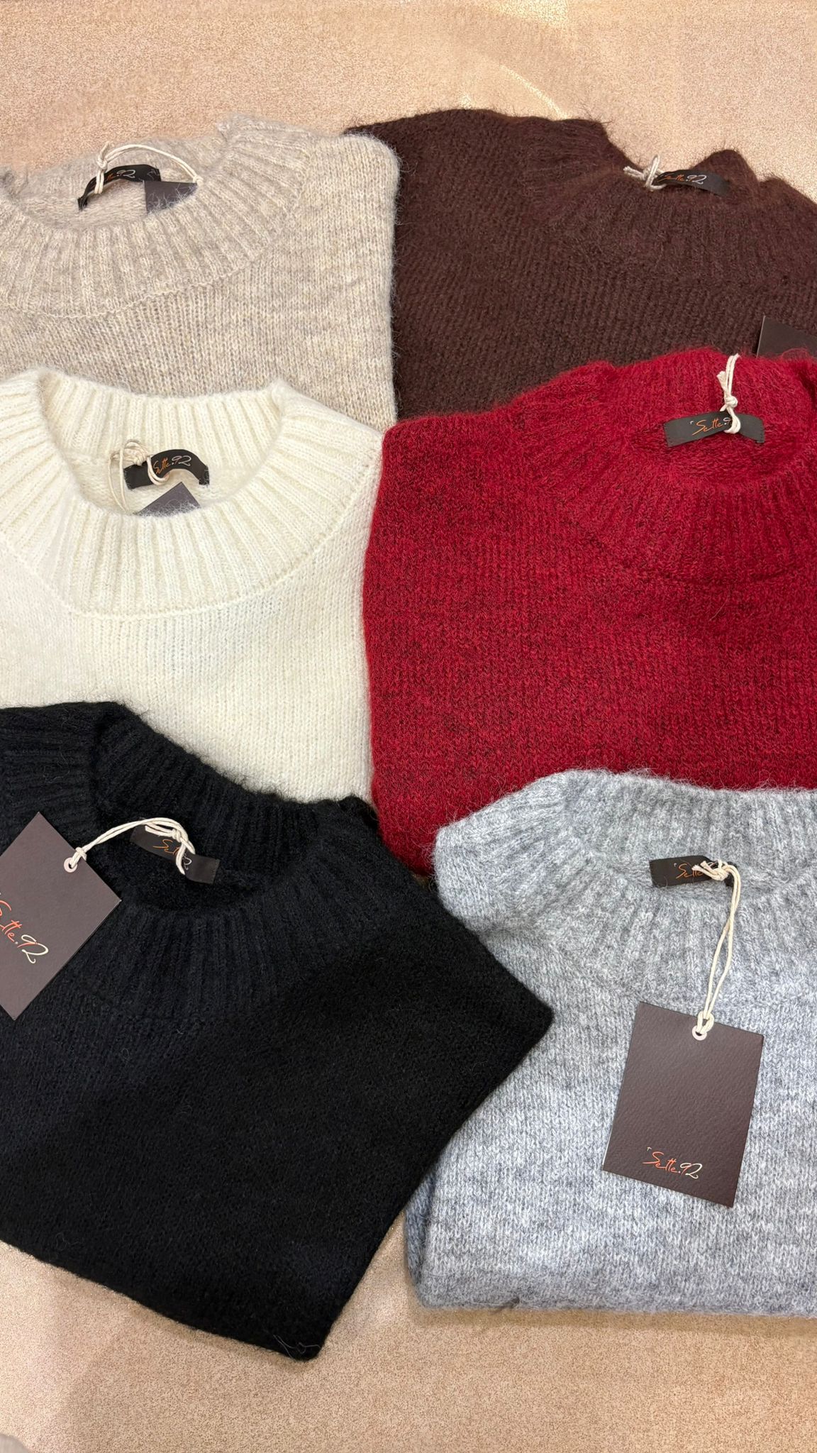 Maglione in Lana Mohair